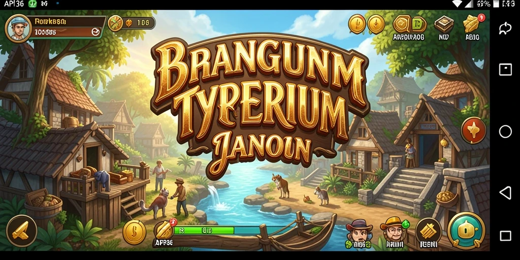 Screenshot utama API36 menampilkan antarmuka gameplay Tycoon yang menarik.