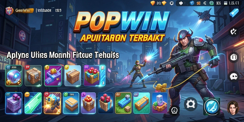 Tampilan antarmuka POPWIN yang intuitif dan informatif.
