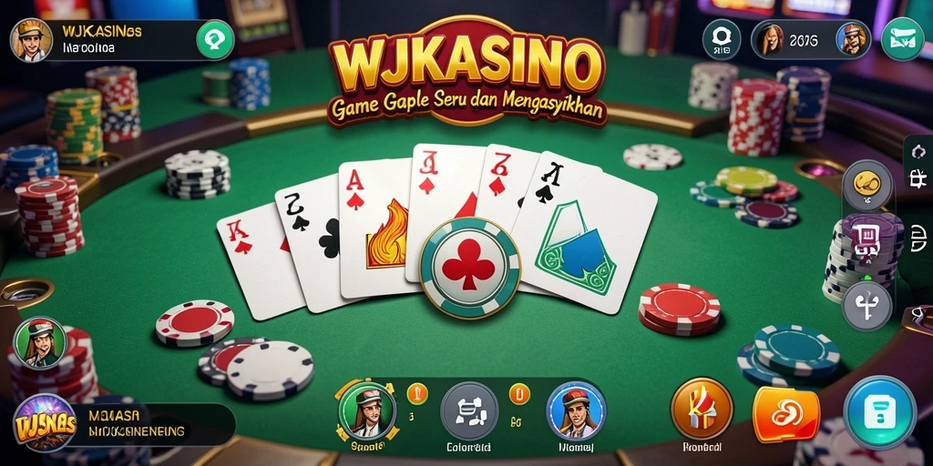 Tampilan gameplay seru dari WJKASINO yang mengasyikkan.